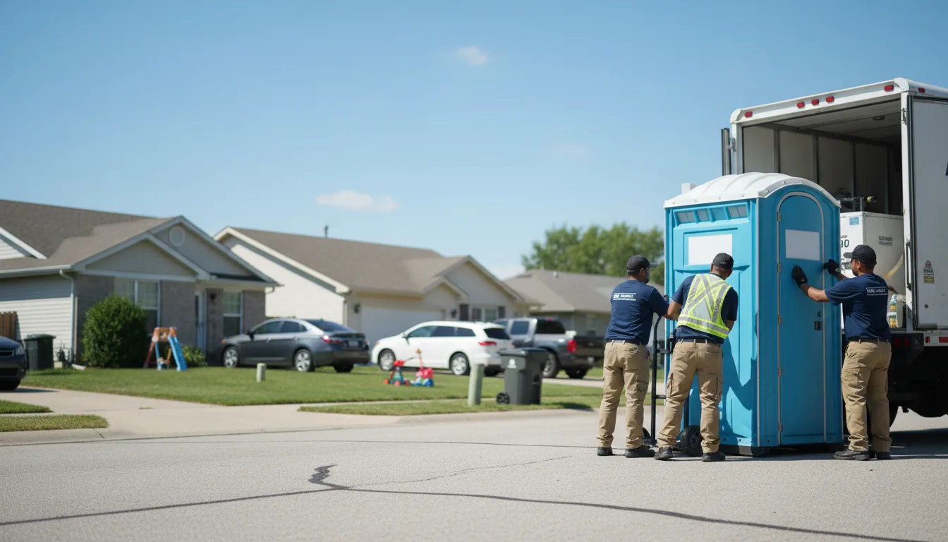 Standard Porta Potty Rentals in Woodbury, PA near me